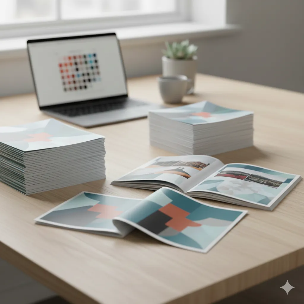 Gevouwen brochures professioneel drukwerk